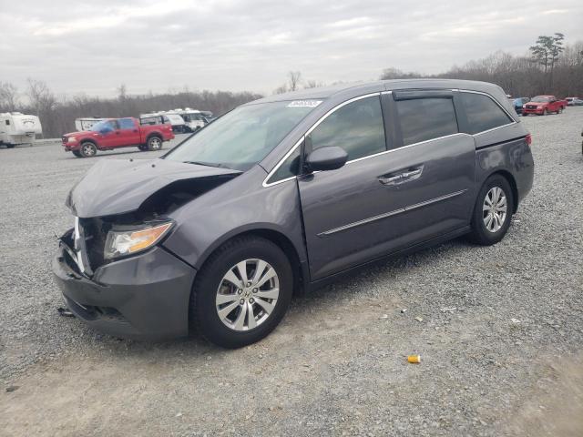 HONDA ODYSSEY EX 2014 with VIN 5FNRL5H43EB056882 - Photo from auction