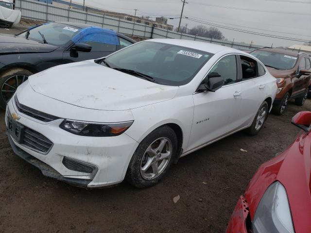 CHEVROLET MALIBU LS 2018 with VIN 1G1ZB5ST7JF219650 - Photo from auction