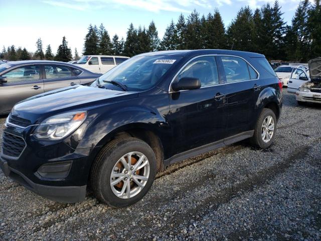 CHEVROLET EQUINOX LS 2017 with VIN 2GNFLEEK5H6274006 - Photo from auction