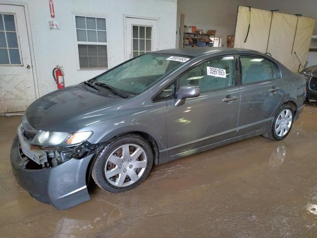 HONDA CIVIC LX 2011 with VIN 19XFA1F54BE023274 - Photo from auction