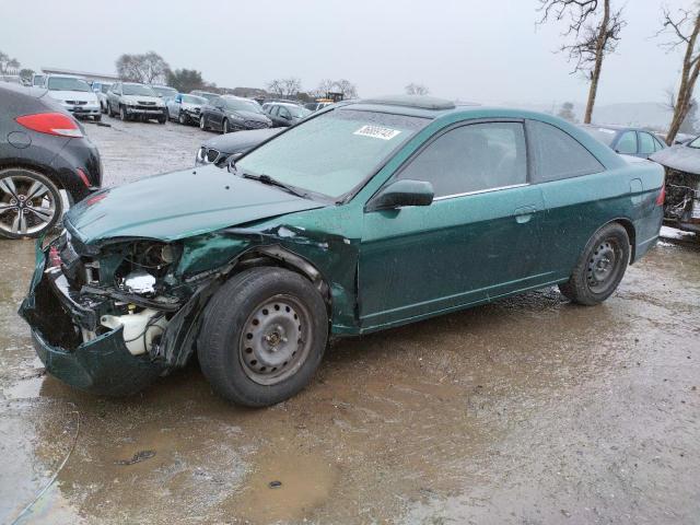 HONDA CIVIC SI 2001 with VIN 1HGEM22921L041085 - Photo from auction