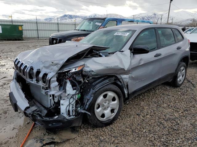 JEEP CHEROKEE S 2017 with VIN 1C4PJLAB4HD231386 - Photo from auction