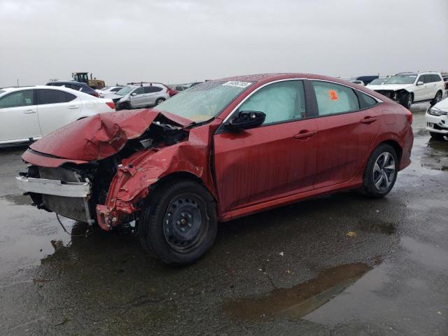 Photo 1 from auction – 2021 HONDA CIVIC LX with VIN 2HGFC2F67MH553062