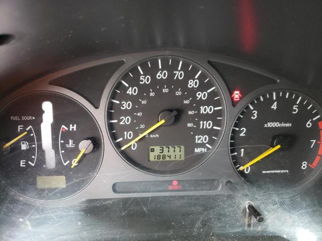 Photo 9 from auction – 2002 SUBARU IMPREZA OU with VIN JF1GG68552H805970