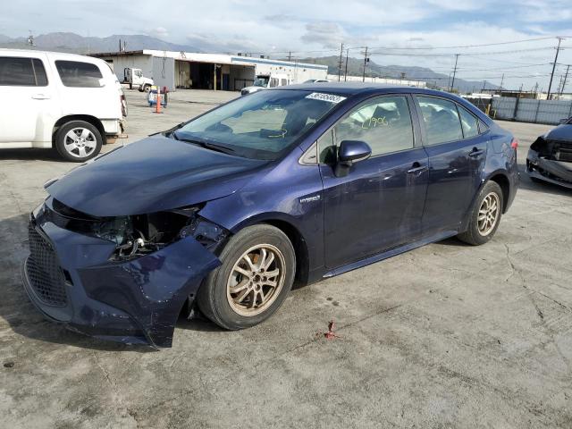 TOYOTA COROLLA LE 2020 with VIN JTDEBRBE2LJ026546 - Photo from auction