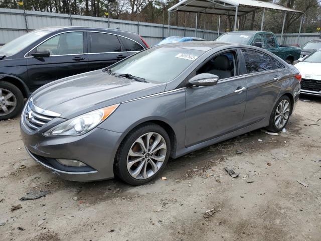 HYUNDAI SONATA SE 2014 with VIN 5NPEC4AC9EH874855 - Photo from auction