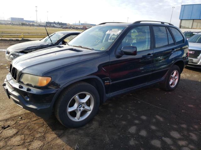 BMW X5 3.0I 2002 with VIN 5UXFA53532LV70599 - Photo from auction