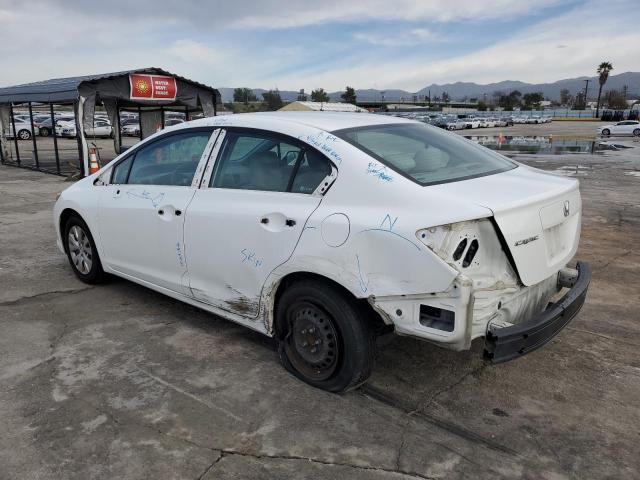Photo 2 from auction – 2012 HONDA CIVIC LX with VIN 19XFB2F56CE359836