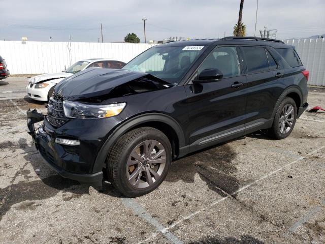 FORD EXPLORER X 2022 with VIN 1FMSK7DH4NGB07137 - Photo from auction