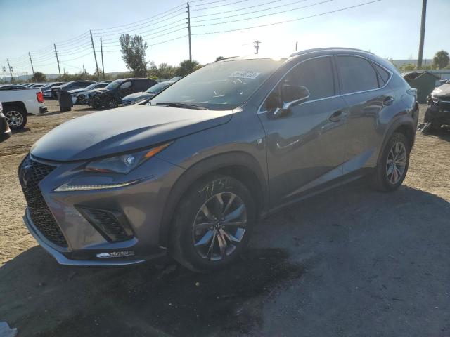 LEXUS NX 300 BAS 2021 with VIN JTJSARBZ3M2180443 - Photo from auction