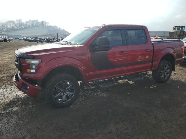 FORD F150 SUPER 2016 with VIN 1FTEW1EF5GFA93323 - Photo from auction