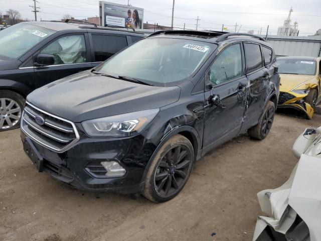 FORD ESCAPE SE 2018 with VIN 1FMCU9GD4JUD16103 - Photo from auction