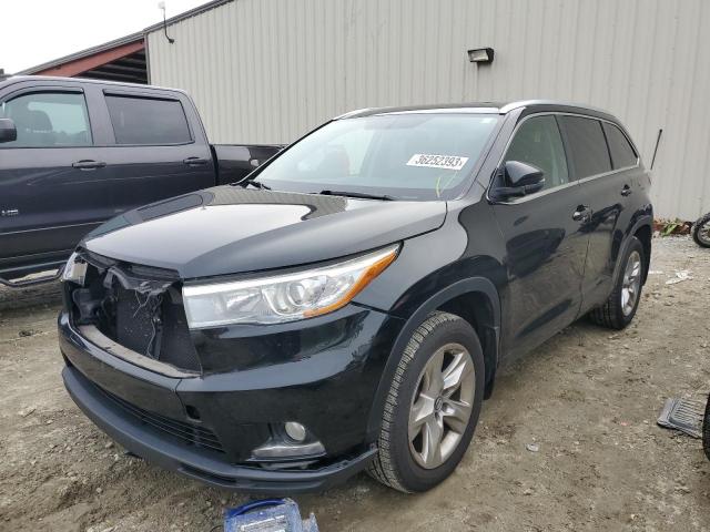 TOYOTA HIGHLANDER 2016 with VIN 5TDDKRFH3GS337282 - Photo from auction