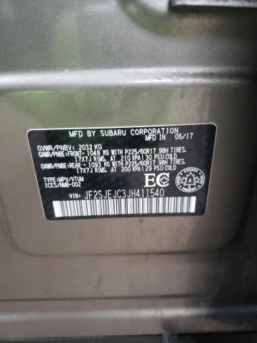 Photo 14 from auction – 2018 SUBARU FORESTER 2 with VIN JF2SJEJC3JH411540