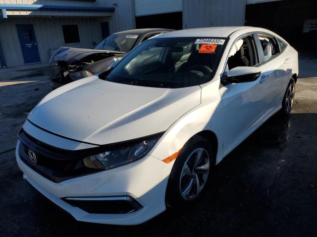 HONDA CIVIC LX 2021 with VIN 2HGFC2F62MH554538 - Photo from auction