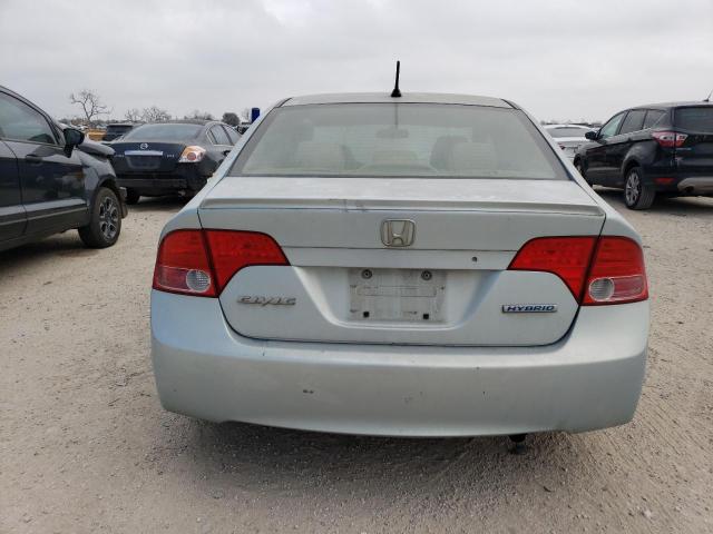 Photo 6 from auction – 2007 HONDA CIVIC HYBR with VIN JHMFA362X7S019119