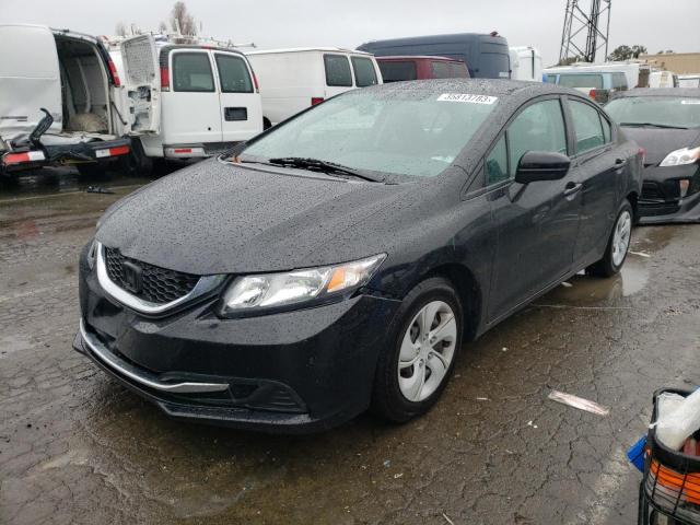 Photo 1 from auction – 2014 HONDA CIVIC LX with VIN 19XFB2E55EE016925