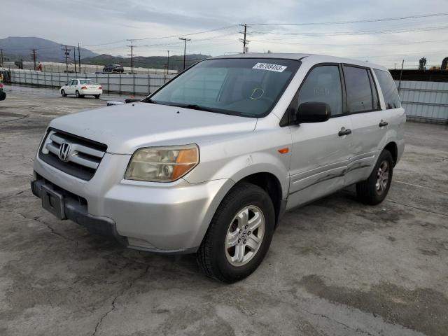 HONDA PILOT LX 2006 with VIN 5FNYF28146B049979 - Photo from auction