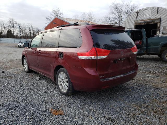 Photo 2 from auction – 2012 TOYOTA SIENNA XLE with VIN 5TDDK3DC0CS048374
