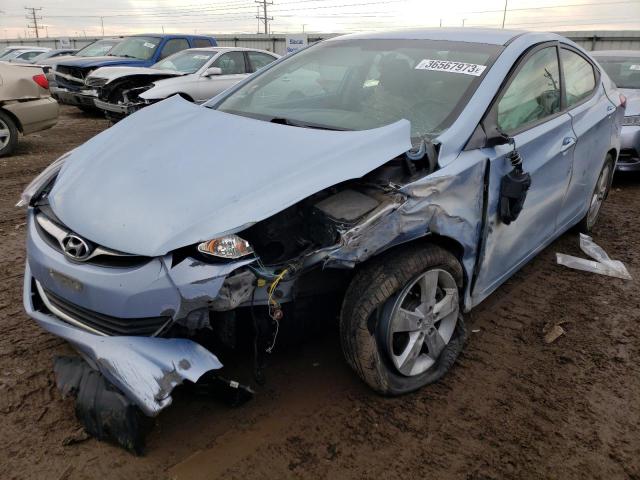 HYUNDAI ELANTRA GL 2012 with VIN KMHDH4AEXCU312959 - Photo from auction
