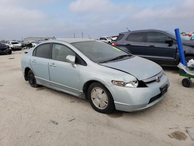 Photo 4 from auction – 2007 HONDA CIVIC HYBR with VIN JHMFA362X7S019119