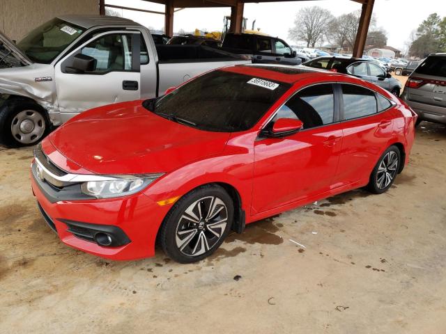 HONDA CIVIC EX 2017 with VIN 2HGFC1F3XHH659320 - Photo from auction