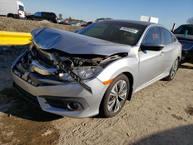 HONDA CIVIC EX 2017 with VIN 19XFC1F3XHE018405 - Photo from auction