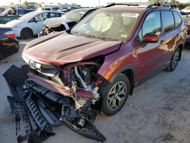 SUBARU FORESTER P 2021 with VIN JF2SKAJC0MH456641 - Photo from auction