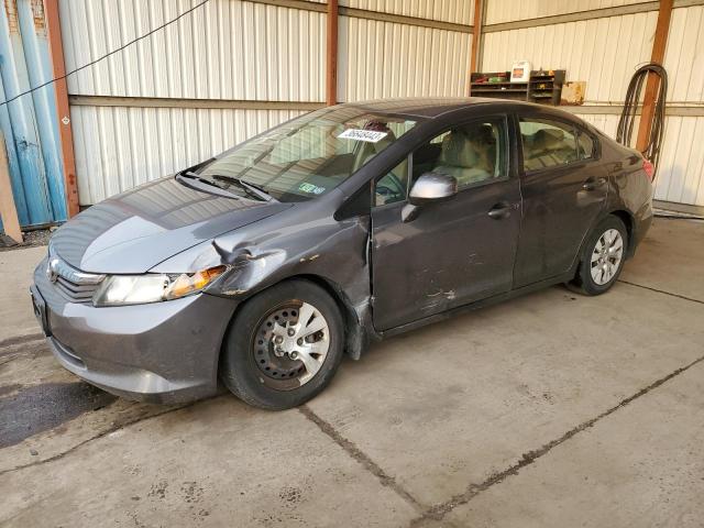 HONDA CIVIC LX 2012 with VIN 19XFB2F50CE325584 - Photo from auction