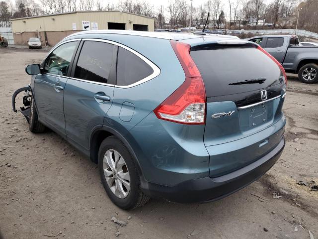 Photo 2 from auction – 2014 HONDA CR-V EXL with VIN 5J6RM4H70EL076757