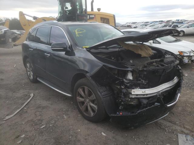 Photo 4 from auction – 2014 ACURA MDX ADVANC with VIN 5FRYD4H81EB048770