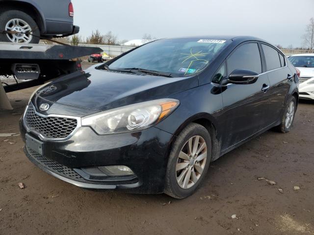 KIA FORTE EX 2014 with VIN KNAFX4A87E5070829 - Photo from auction