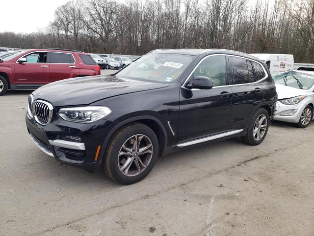 BMW X3 XDRIVE 2021 with VIN 5UXTY5C04M9E45973 - Photo from auction