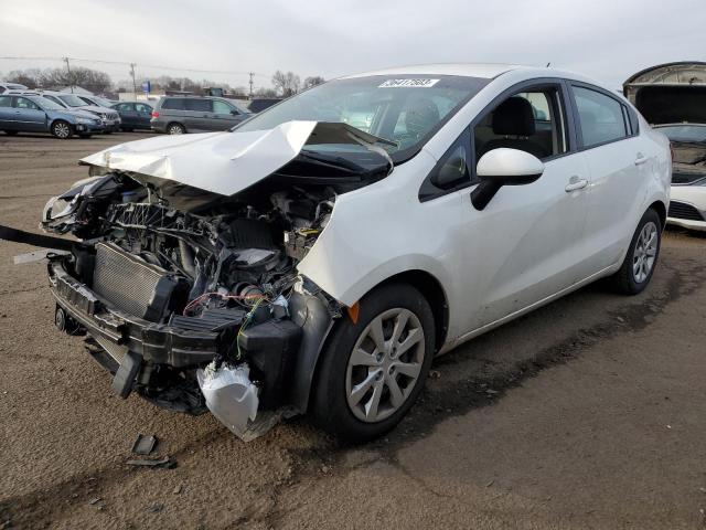 KIA RIO LX 2014 with VIN KNADM4A32E6408121 - Photo from auction