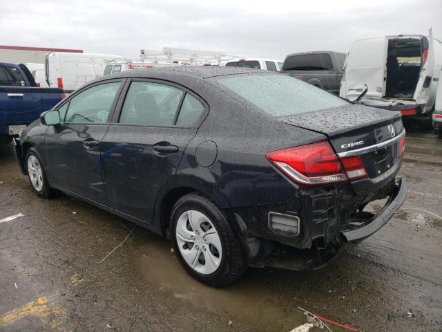 Photo 2 from auction – 2014 HONDA CIVIC LX with VIN 19XFB2E55EE016925