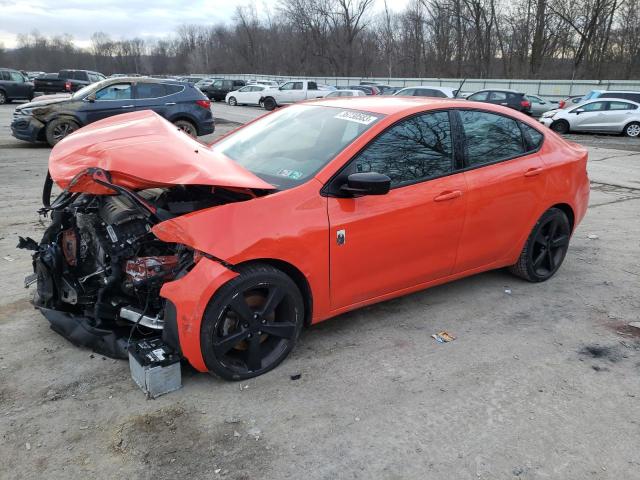 DODGE DART SXT 2016 with VIN 1C3CDFBB2GD635537 - Photo from auction