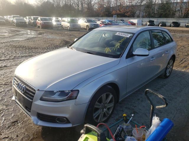 AUDI A4 PREMIUM 2010 with VIN WAUSFAFL0AA037573 - Photo from auction