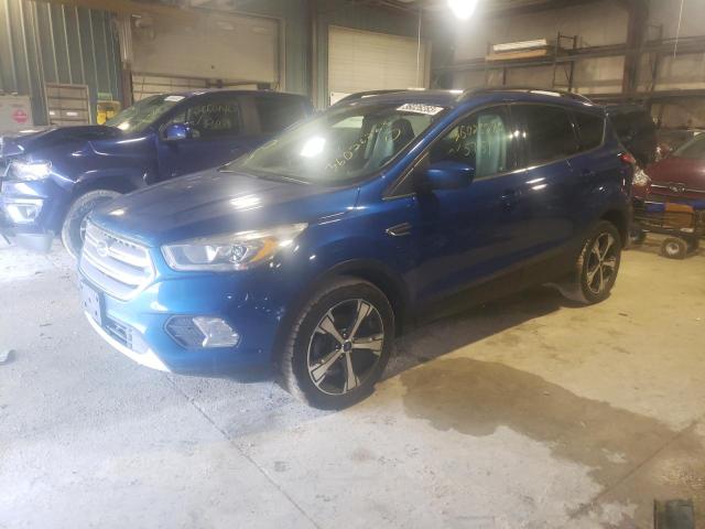 FORD ESCAPE SEL 2018 with VIN 1FMCU0HD2JUB23491 - Photo from auction