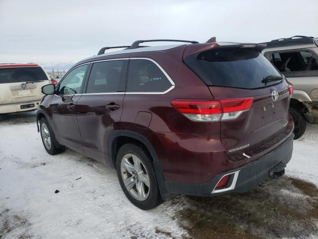 Photo 2 from auction – 2018 TOYOTA HIGHLANDER with VIN 5TDDZRFHXJS877683