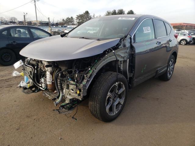Photo 1 from auction – 2018 HONDA CR-V EX with VIN 7FARW2H50JE088850