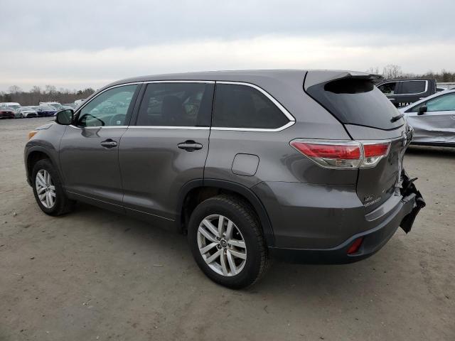 Photo 2 from auction – 2016 TOYOTA HIGHLANDER with VIN 5TDZKRFH6GS181373