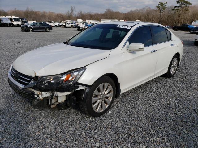HONDA ACCORD EXL 2014 with VIN 1HGCR2F80EA218129 - Photo from auction