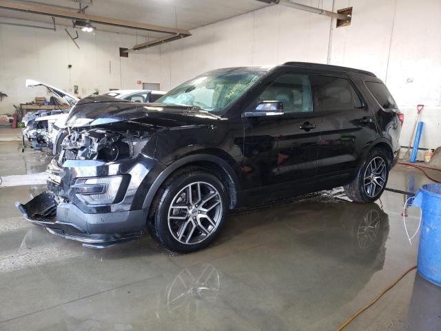 FORD EXPLORER S 2016 with VIN 1FM5K8GT4GGA64182 - Photo from auction