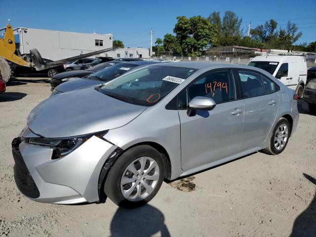Photo 1 from auction – 2020 TOYOTA COROLLA LE with VIN 5YFEPRAEXLP052164