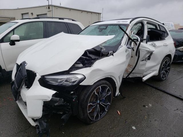 BMW X3 M 2022 with VIN 5YM13EC06N9K32424 - Photo from auction