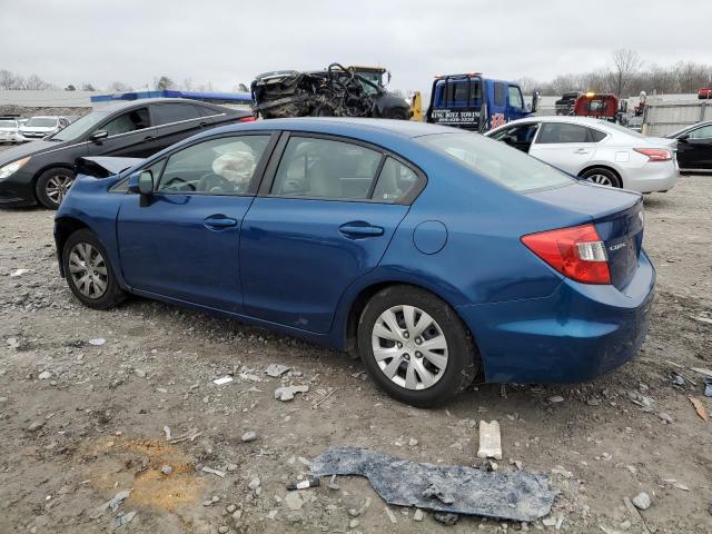 Photo 2 from auction – 2012 HONDA CIVIC LX with VIN 19XFB2F58CE083238