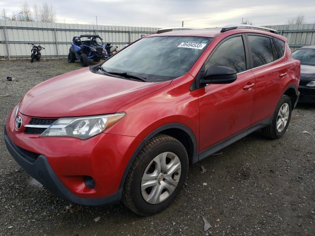 TOYOTA RAV4 LE 2015 with VIN JTMZFREV2FD044677 - Photo from auction