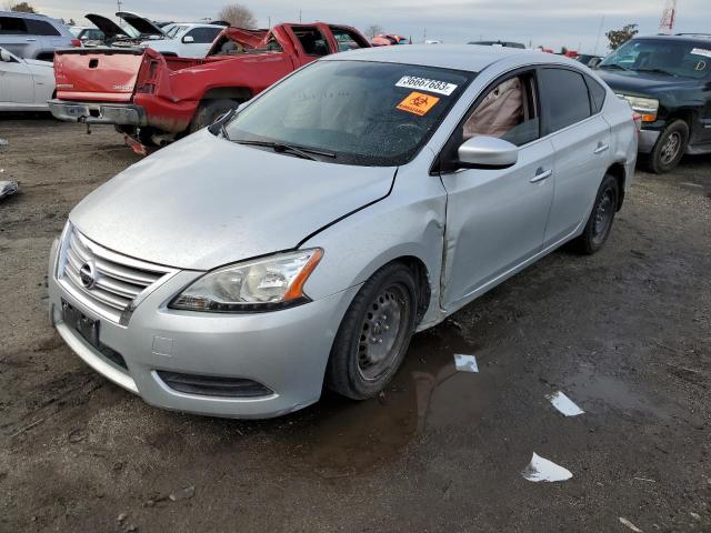 NISSAN SENTRA S 2015 with VIN 3N1AB7AP5FL685808 - Photo from auction