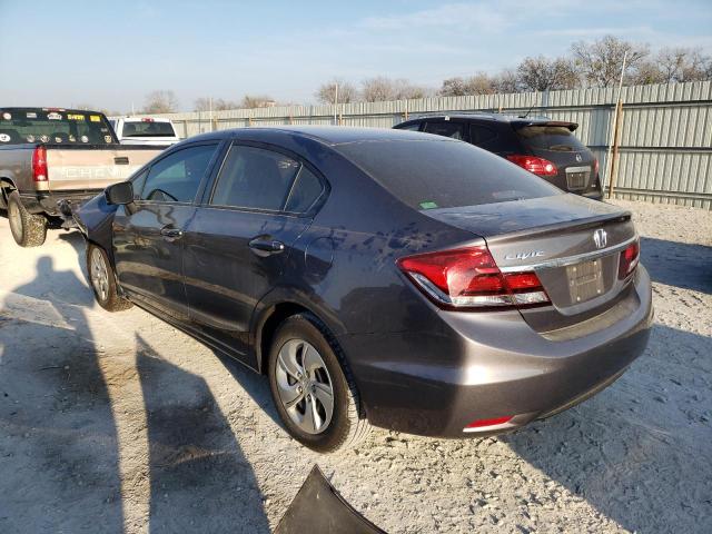 Photo 2 from auction – 2015 HONDA CIVIC LX with VIN 19XFB2F55FE120346