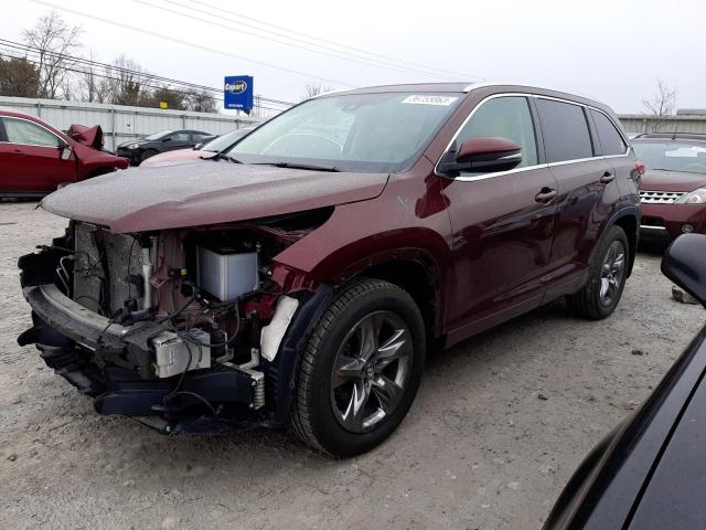 TOYOTA HIGHLANDER 2018 with VIN 5TDDZRFH4JS866811 - Photo from auction